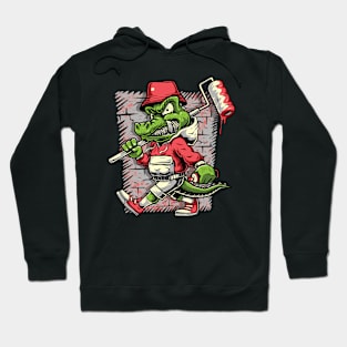 CROCODILE STREET ARTIST Hoodie